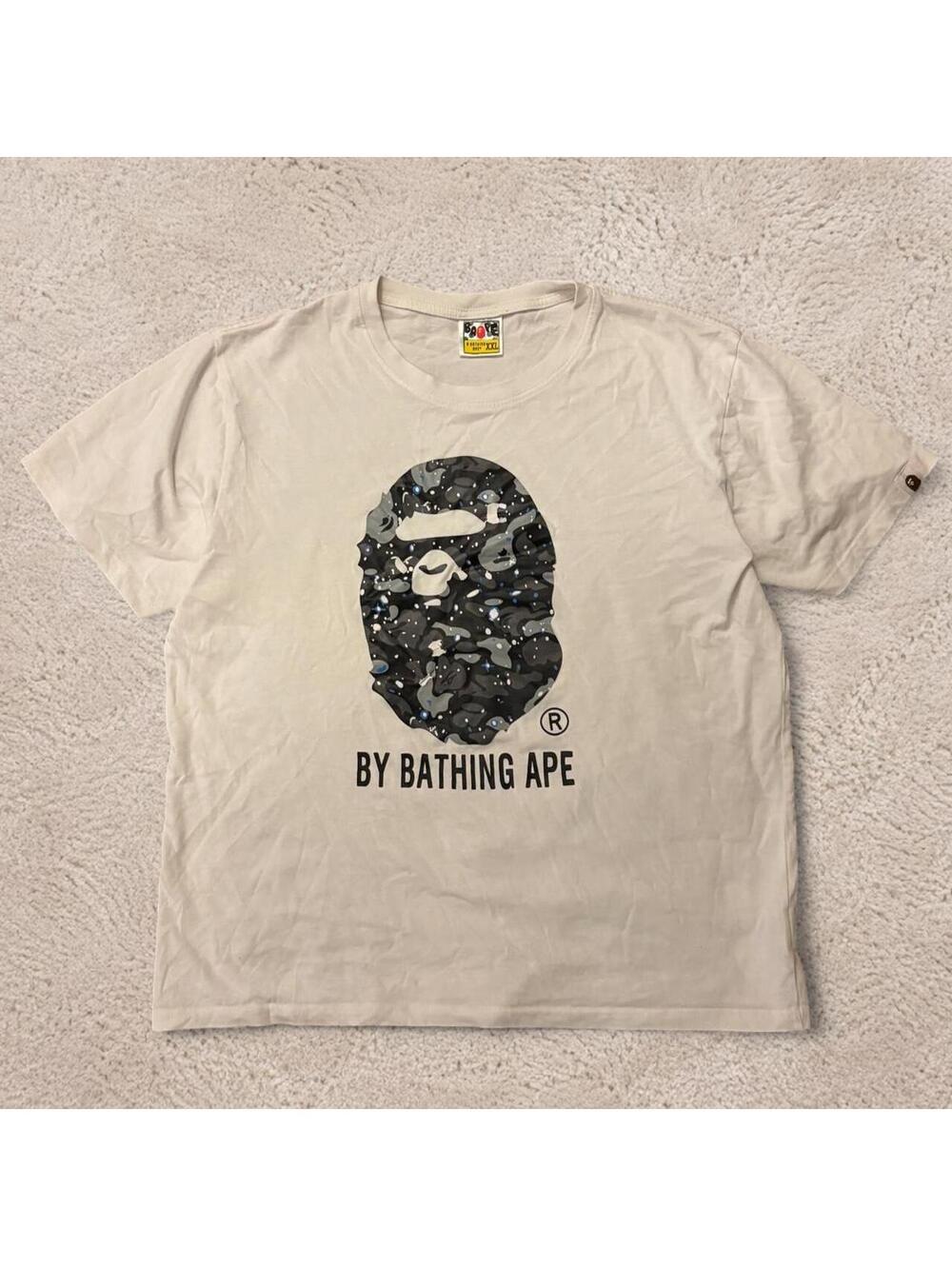 Fire authentic A Bathing Ape graphic tee